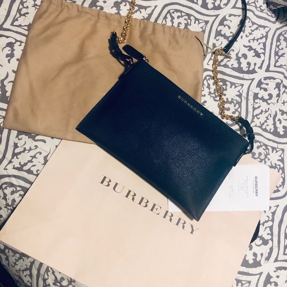 Burberry Carbon Blue Crossbody - Picture 1 of 4